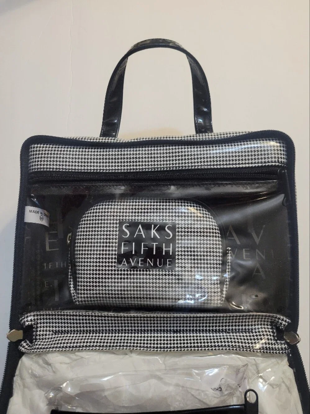 Saks Fifth Avenue Cosmetic Travel Bag